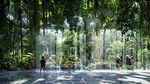 Pertama di Dunia, di Dalam Hotel Ini Ada Hutan Rimba