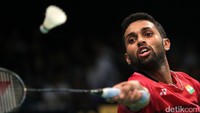 Pebulutangkis asal India itu sukses mengalahkan Lee Chong Wei dalam tempo 40 menit.