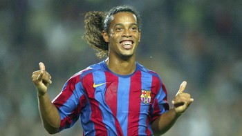 8. Ronaldinho - Pensiun - 30,2 juta follower. Foto: Luis Bagu/Getty Images