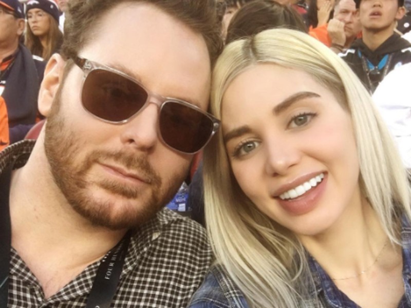 Sean Parker dan Istri
