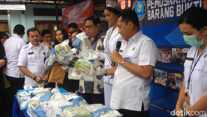 BNN Musnahkan 28,8 Kg Sabu dan 173 Butir Ekstasi