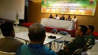 Diskusi itu bertema Dalam Ungkapan Syukur dan Iman, Merajut Persaudaraan Sejati untuk Perdamaian dan Kesatuan Bangsa Berdasarkan Pancasila.
