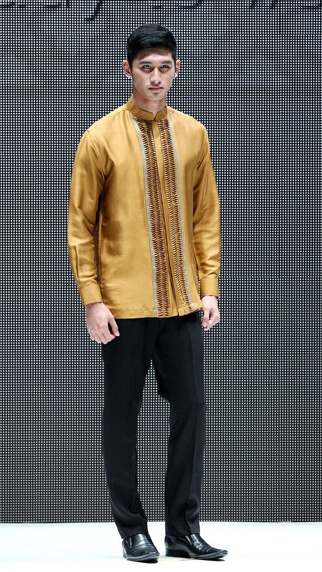 koleksi baju lebaran Shafira (Foto: Mohammad Abduh/Wolipop)