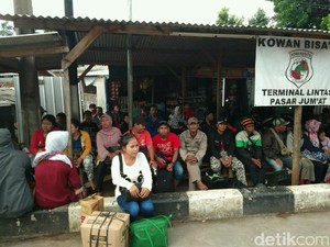 Terminal Lebak Bulus Mulai Dipenuhi Pemudik
