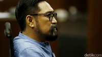 Choel membacakan nota pembelaan (pleidoi) di Pengadilan Tindak Pidana Korupsi (Tipikor), Jl Bungur Besar, Jakarta Pusat, Kamis (15/6/2017).