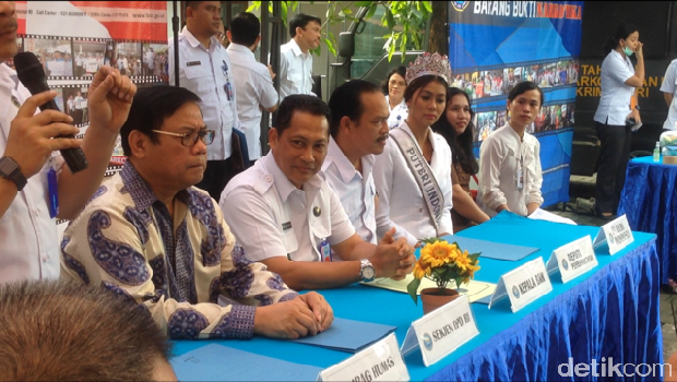 BNN musnahkan barang bukti 28,8 kilogram sabu dan 173 butir ekstasi, Kamis (15/6/2017).  