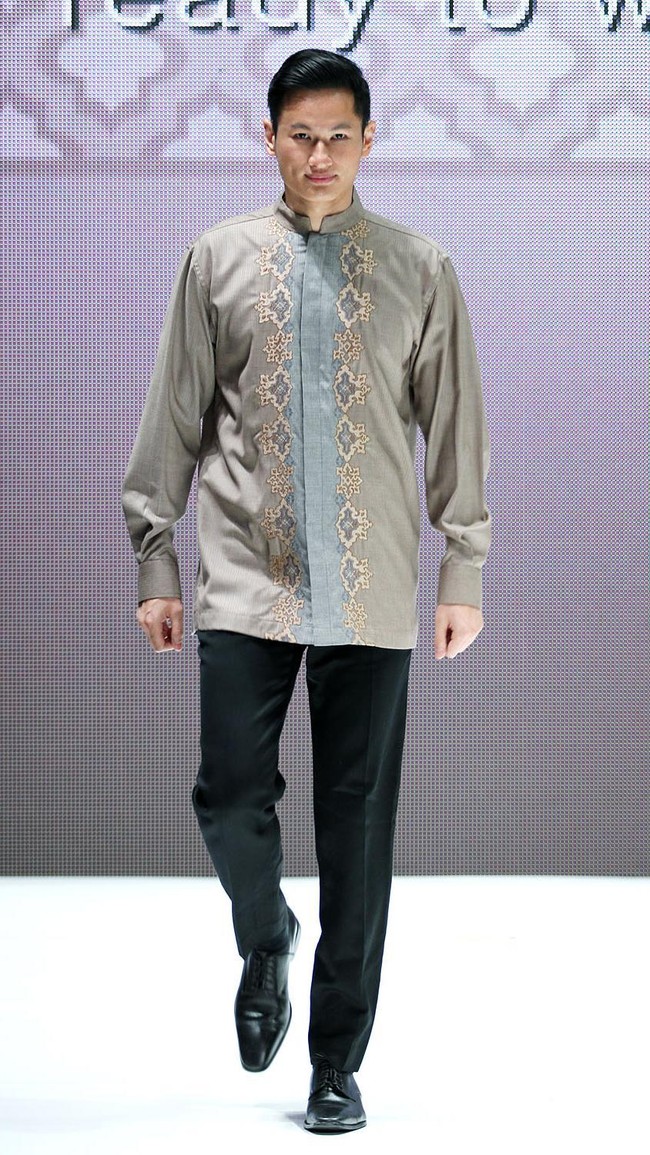 koleksi baju lebaran Shafira (Foto: Mohammad Abduh/Wolipop)