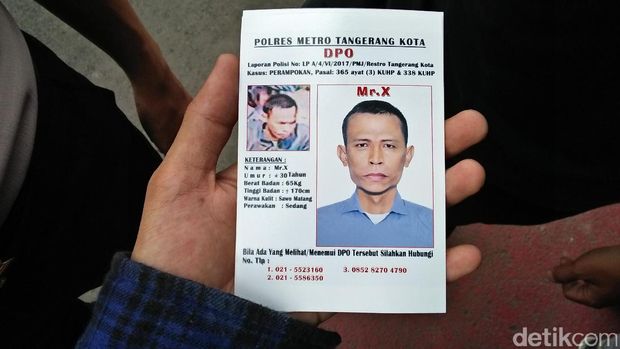 Ini Penampakan Sketsa Wajah Pelaku Pembunuhan Italia