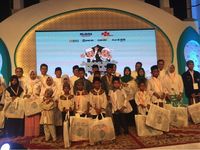 Buka puasa bersama anak yatim di Semarang (Foto: dok BNI)