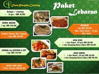 Menu katering Lebaran