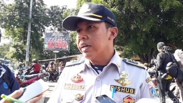 Kepala Seksi Penegakan Hukum Dishub DKI, August Fabian