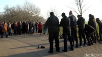 Speakers Corner atau pojok pembicara di Hyde Park London menjadi saksi perjuangan syiar muslim di Inggris untuk menunjukkan Islam, agama yang dirahmati Allah SWT. Irfan Padli/TRANS7.