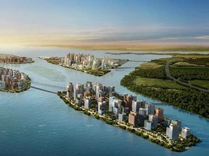 China Bangun Kota Raksasa di 4 pulau di Malaysia