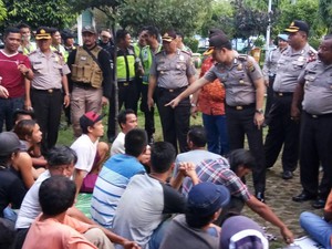 Razia Jelang Mudik, Polisi Amankan 68 Orang di Terminal Priok