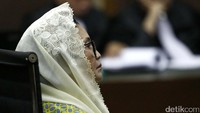 Eks Menteri Kesehatan (Menkes) Siti Fadilah Supari menjalani sidang vonis di Pengadilan Tindak Pidana Korupsi (Tipikor) Jl Bungur Besar, Jakarta Pusat, Jumat (16/6/2017).