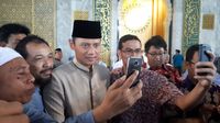 Pertama Kali ke Masjid Agung Surabaya, Agus Yudhoyono Kagum