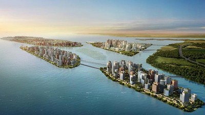 China Bangun Kota Raksasa di 4 pulau di Malaysia