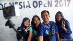 Warna-warni Penonton Indonesia Open 2017