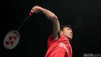 Sakai memenangi pertandingan atas Prannoy S.H dengan skor 17-21, 28-26, dan 21-8.