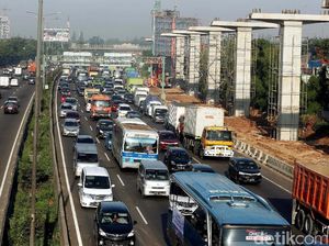 Demi Kelancaran Mudik Akhir Tahun, Proyek di Tol Cikampek Diliburkan