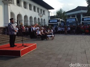 3 Ribu Warga Ikut Mudik Gratis Pemprov Jabar