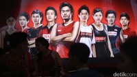 Poster gelaran Indonesia Open 2017.