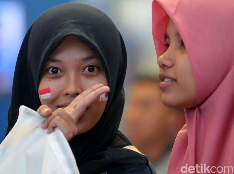Warna-warni Penonton Indonesia Open 2017