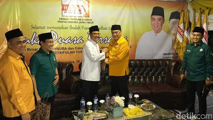 PKB Ajak Hanura Dukung Gus Ipul di Pilgub Jatim
