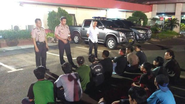 Jelang Lebaran, Polres Bekasi dan Tangerang Tangkap Preman