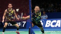 Pada pertandingan di Jakarta Convention Center Plenary Hall, Sabtu (17/6/2017), Fajar/Rian harus meladeni pasangan Denmark.