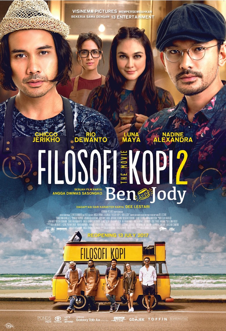 Filosofi Kopi 2: Pencarian Ulang Makna Filosofi Kopi Foto: Filosofi Kopi: Ben & Jody Filosofi Kopi 2: Pencarian Ulang Makna Filosofi Kopi Foto: Filosofi Kopi: Ben & Jody