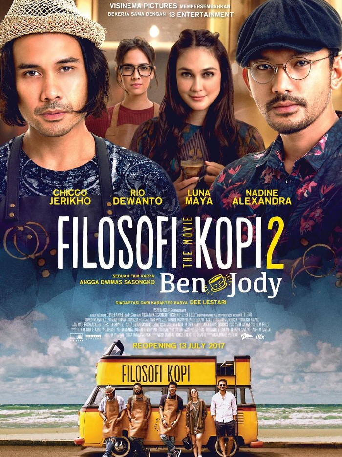 Perjalanan hingga Luna Maya di Poster Filosofi Kopi 2