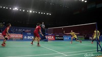 Di babak semifinal, Anggia/Ketut akan menghadapi unggulan kelima, Chen Qingchen/Jia Yifan. Ganda putri asal China itu lolos usai menumbangkan unggulan kedua, Kamilla Rytter Juhl/Christinna Pedersen, dengan skor 18-21, 21-17, 21-11.