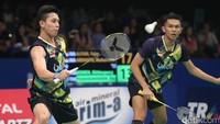 Menurut jadwal, pada hari Sabtu (17/6) ini ganda putra Fajar Alfian/M Rian Ardianto akan jadi wakil Indonesia yang bermain duluan (Foto: Grandyos Zafna).