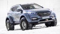 Pengusaha asal London itu berkeliling dengan Hyundai Santa Fe 2.2 diesel, yang perjalanannya dimulai dari Union Camp menuju McMurdo dan kembali ke titik awal, dengan kondisi jalan es sejauh hampir 5.800km.