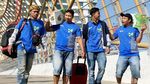 100 Pekerja Bangunan Ikuti Mudik Gratis