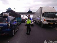 Pejagan dan Brexit Mulai Padat, Didominasi Kendaraan Pelat B