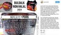 Soal Mie Instan Korea Mengandung Babi, Ini Kata Salah Satu Penjual Produk Makanan Korea