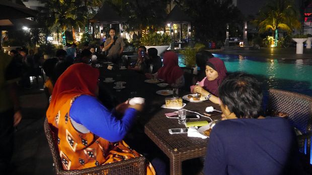 Acara buka barengnya seru banget! (Kurnia/detikTravel)