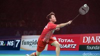 Perlahan namun pasti, Tontowi/Liliyana berhasil menguasai permainan dan memenangkan pertandingan di partai semifinal, Sabtu (17/6). 
