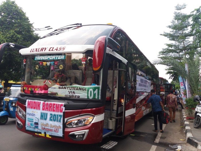 PBNU Berangkatkan 2.400 Pemudik ke Jawa Timur Hingga Sumatera