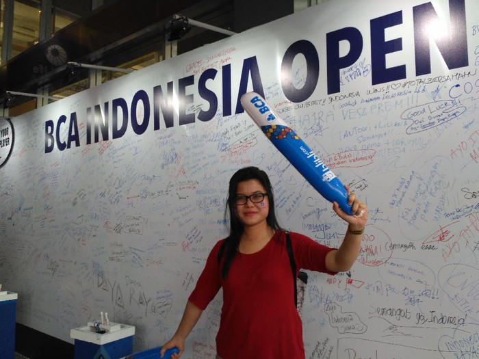 Penonton Indonesia Open 2017.