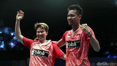 Owi/Butet Akhiri Puasa Gelar di Indonesia Open