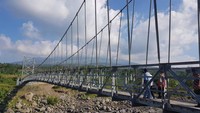 Jembatan gantung di Temanggung. Foto: Dok, Kementerian PUPR