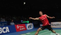 Sakai juga terus bertahan hingga permainan usai dan ia harus puas dengan hasil runner up.