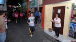Saat Lomba Lari Digelar di Bekas Lokalisasi Dolly