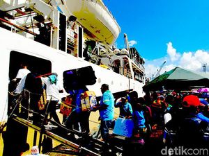 Penyeberangan Sumsel-Babel Disetop Sementara Akibat Cuaca Buruk