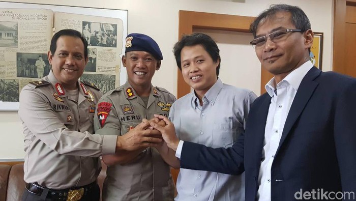 Brimob Polda Metro Sepakat Damai dan Minta Maaf Ke Jurnalis Antara