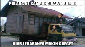 Biar greget mudiknya. (Foto: Internet)
