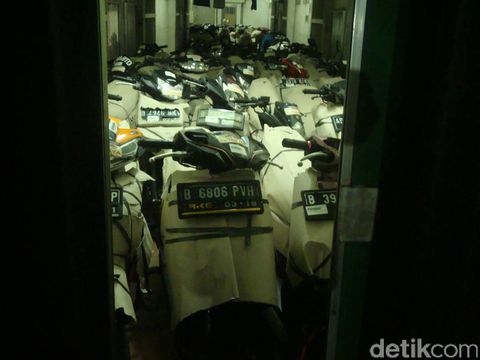 Selama Arus Mudik, PT KAI Angkut 3.004 Motor Gratis ke Purwokerto